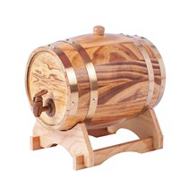 5L solid wood oak barrel wood wine barrel red wine barrel domestic wood wine barrel wood