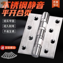 Stainless Steel Hinge Home Buffer Five Gold Accessories Folded Cabinet Wardrobe Heleaf Wood Door Automatic Gate Double Doors