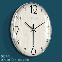 Modern living room wall clock simple clock creative bedroom Nordic atmospheric clock Wall watch mute fashion personality wall clock