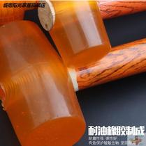 Tile paving tiles Large rubber hammer decoration rubber hammer Small massage hammer back rubber hammer