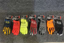 FOX D3O mountain bike cycling long finger gloves non-slip breathable light comfortable joint protection