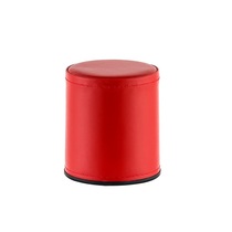 With mute flannel hand feel sieve Cup manual leather package color Cup muffled dice dice cup high-end customizable LOGO