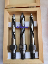 Plastic-steel aluminium alloy keyhole groove knife machine triple-hole drill door and window equipment milling cutter broken bridge accessory profile machining