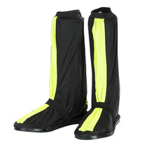 Rain shoes for men and women rain boots rain boots non-slip and thick wear-resistant high tube outdoor riding motorcycle rain shoe cover