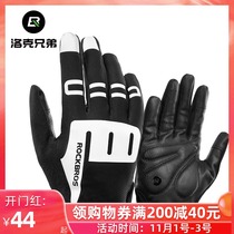 Locke brothers riding gloves all fingers motorcycle bicycle gloves sports touch screen long finger men and women spring and summer autumn