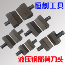 Hydraulic steel bar scissors 12 16 16A 22 knife 22A hydraulic scissors head hydraulic bolt cutter blade head