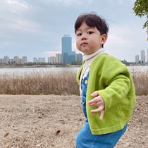 Big q-treasure same spring 2020 new makaron children's long sleeve sweater no quality problems