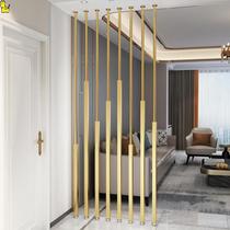 Tea House screen partition Nordic simple creative iron golden light luxury custom living room entrance Entrance Hall office Restaurant