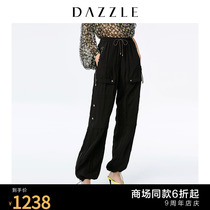 Dazzle Desu 2020 summer wear new wrinkle resistant drawstring sports casual pants for women 2c2q4011a