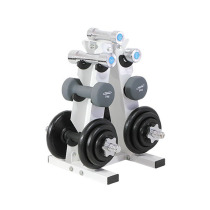 Hengda dumbbell rack A- frame gym commercial rack household multifunctional men's dumbbell rack small bracket set
