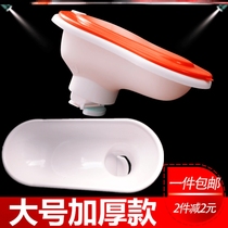 Simple toilet one-time decoration construction temporary thickened plastic squat toilet deodorant adult large construction site