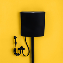 Toilet Flushing tank household toilet black color squatting toilet squat energy saving hanging wall type large impulse pumping bucket