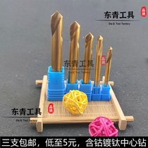 90 degree fixed core drill positioning drill fixed point bit chamfer center drill M3 4 5 6 8 10 12 cobalt titanium drill