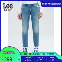 Lee Xline blue jeans men's 726 mid waist straight pants 2020 new trend l127264tc85q