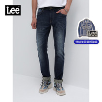 Lee Mall Same Classic 2020 Men's 706 Blue Low Waist Slim Jeans LMS706Z0290Q