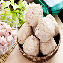 711 convenience store Kwantung cooking ~ Taiwan flavor fish ball seafood hot pot Taro horn fresh meatballs Taro tribute pill 10