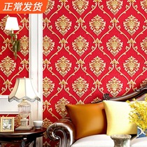 European 3d wallpaper special luxury high-end living room bedroom atmospheric flower engineering TV background wall wallpaper