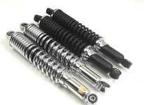 CG125 motorcycle retro modification lengthened rear shock absorber rear fork rear shock absorber custom hole distance about 35CM