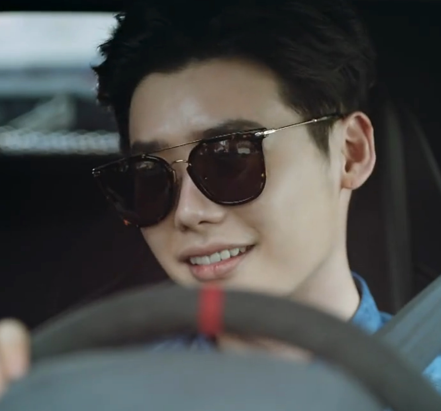 w两个世界李钟硕同款墨镜周边大框方框太阳眼镜个性潮流明星同款