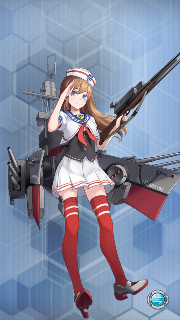 【包邮】台服 战舰少女 舰娘 舰n 重巡 北安普顿cosplay服装定制