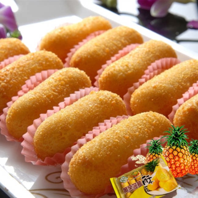 【天天好食材】明旺黄金菠萝酥 特产小吃点心 20包*288克 整箱价