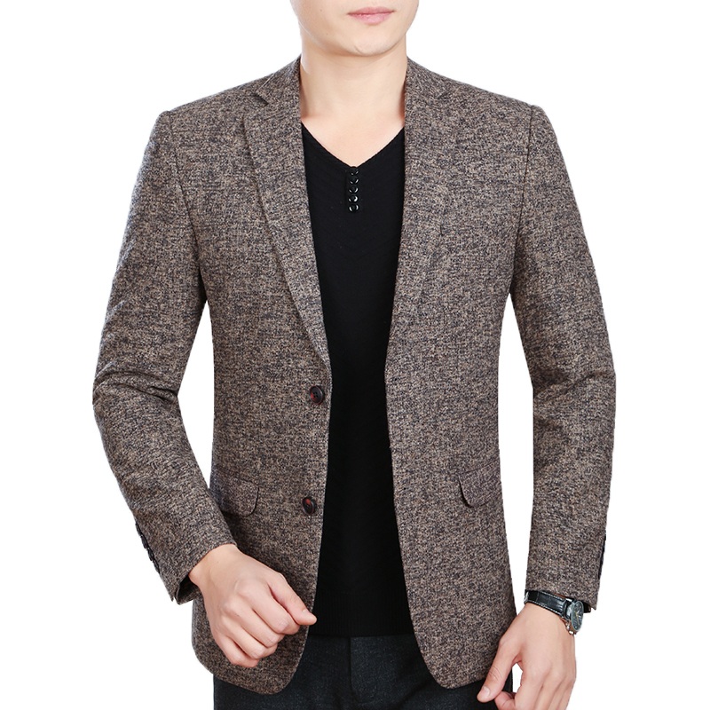 [USD 409.93] Men's coat spring and autumn suit men's Korean version of ...