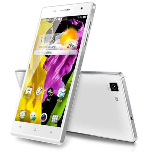 正品果米m6 八核4.7英寸屏超薄安卓智能手机移动联通4g双卡触屏粉