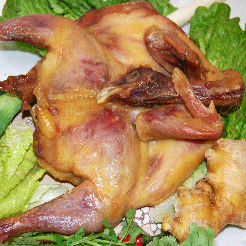 后白悠品特产茅山咸鸡农家手工腌制风干咸货年货腊肉800g全国包邮