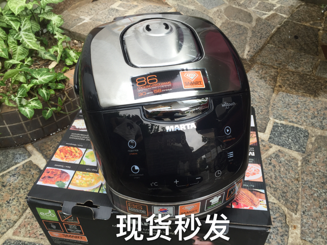 正品欧洲marta电饭锅 黑钻触摸屏 微电脑电饭煲 5l 全网独家现货