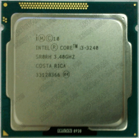 intel 酷睿 i3 3240 3.4g 55w 1155针 秒 i3 3220 3210 2120