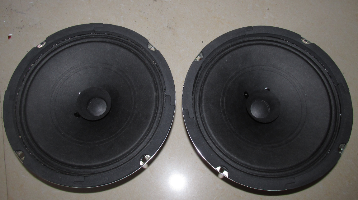 a33 高灵敏度8寸双纸盆全频喇叭 同轴振膜 小功率胆机的佳配