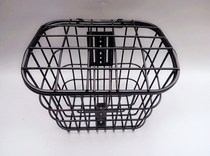 Battery car frame basket Electric bicycle vegetable blue child front car basket Lou Lan Chuan thick basket with cover bar Kuang Chuan hug me Lou stop