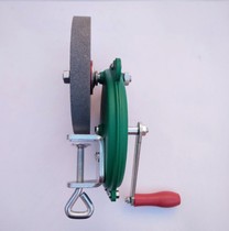 Desktop household hand grinding machine Electric grindstone grinding knife grinding scissors machine tools Household small grinding machine