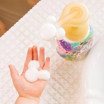  Cute cartoon foaming bottle Foaming push-type foam foaming device Hand sanitizer shampoo sub-bottle