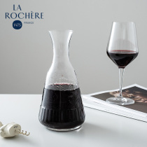 France imported la rochere retro court embossed glass red wine decanter cold kettle vase flower arranging