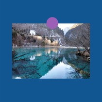 Chinas Jiuzhaigou homemade card posters decorated with hangover c8a17a07
