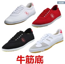 Twin Star Volleyball Shoes Mens Sails Shoes Men And Women Shoes Bull Gluten Bottom Training Shoes Sneakers Martial Arts Exercise Morning Body Test Shoes