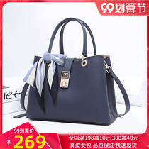 Birthday gift leather bag 2021 new atmospheric fashion middle-aged lady to send mother large capacity Hand bag