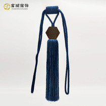Rich new Chinese curtain hanging ball binding rope modern curtain tassel hanging spike storage rope non-perforated wall hook accessories