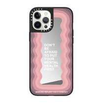 CASETiFY suitable for iPhone131211ProMaxMiniXS inspirational mirror text anti-drop phone case