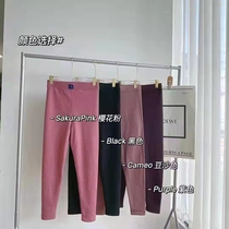 Couples camel suede 3 s speed hot thickened with velvet composite warm pants