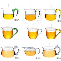 Ming Shin Tang Glass Fair Cup Thickened heat resistant 300ml glass Gongfu tea with filter strainer Ming Shingtang