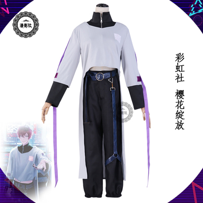 taobao agent Manying Society Rainbow Society Vtuber cherry blossoms COS clothing UKI suit virtual anchor cosplays women's clothing