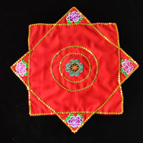  Art examination repertoire Tigressoriginal handkerchief Northeast Yangge embroidery flower hemp yarn dance handkerchief octagonal towel customization