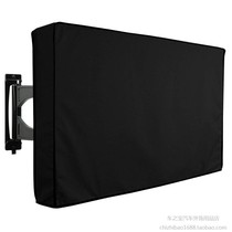 600D Oxford cloth Black outdoor TV rainproof waterproof cover portable outdoor display TV cover dustproof