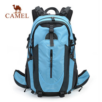 Camel outdoor mountaineering bag Leisure large capacity off-road hiking backpack for men and women lightweight water repellent backpack