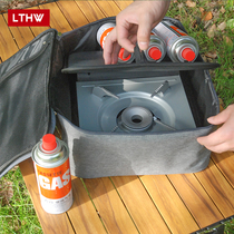 Self-driving Hand bag outdoor card stove storage bag camping convenient gas tank camping bag stove anti-collision bag
