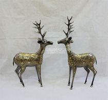 Bighorn deer Pakistan bronze deer ornaments factory direct sales