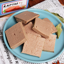 Canned foie gras paste Russian cuisine European local specialty snacks western condiments side dishes food