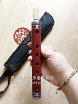 Free postage red wood pipe upper three holes D tune red wood pipe for pipe sentinel plastic reeds whistle pipe bag